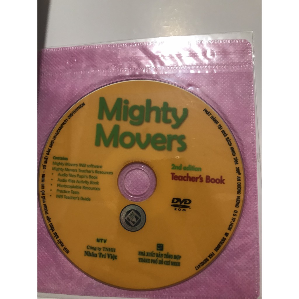 Sách-Mighty Movers 2nd Edition - Teacher's Book (Kèm DVD)