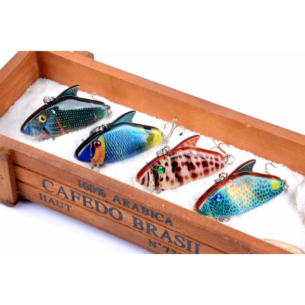 1 Mồi Cá Giả Rung Cứng 5.5cm 7.9g