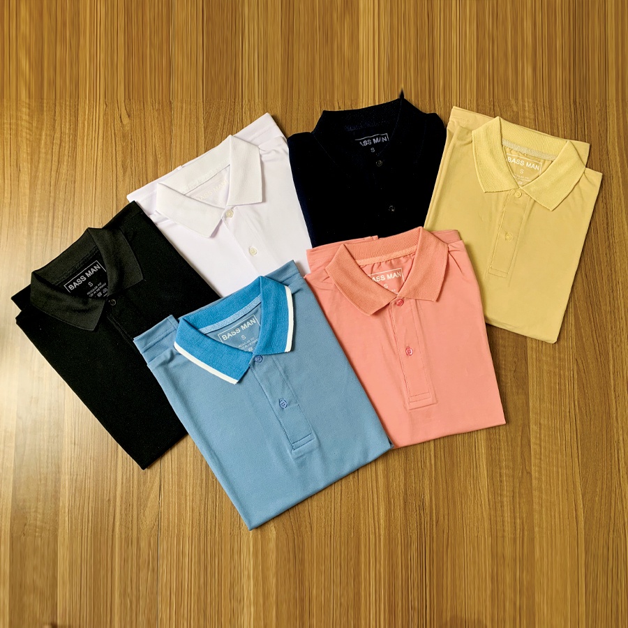 Áo thun Nam vải polo cao cấp BassMan | Nhận ngay ưu đãi khi mua số lượng trên 3 cái