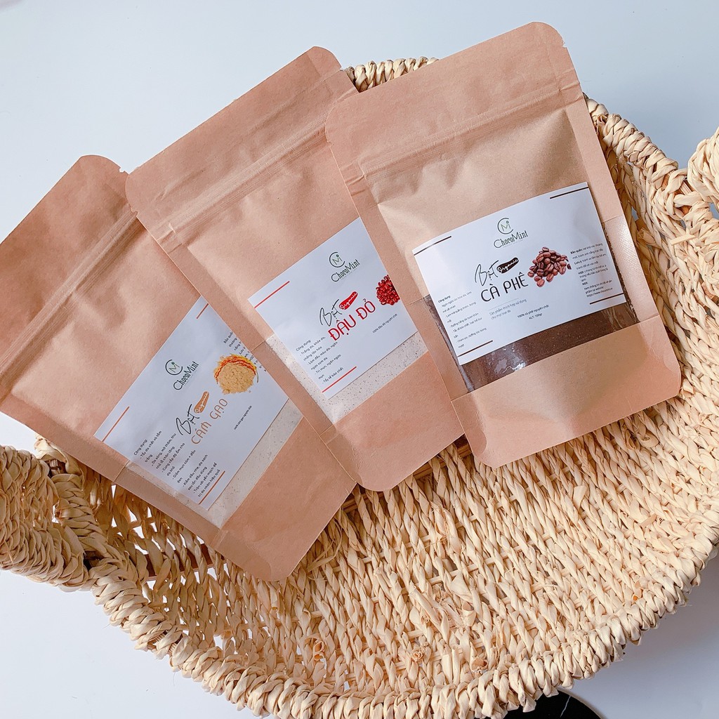 COMBO BỘT DƯỠNG TRẮNG TOÀN THÂN - TẮM TRẮNG, TẨY TẾ BÀO CHẾT( HANDMADE)