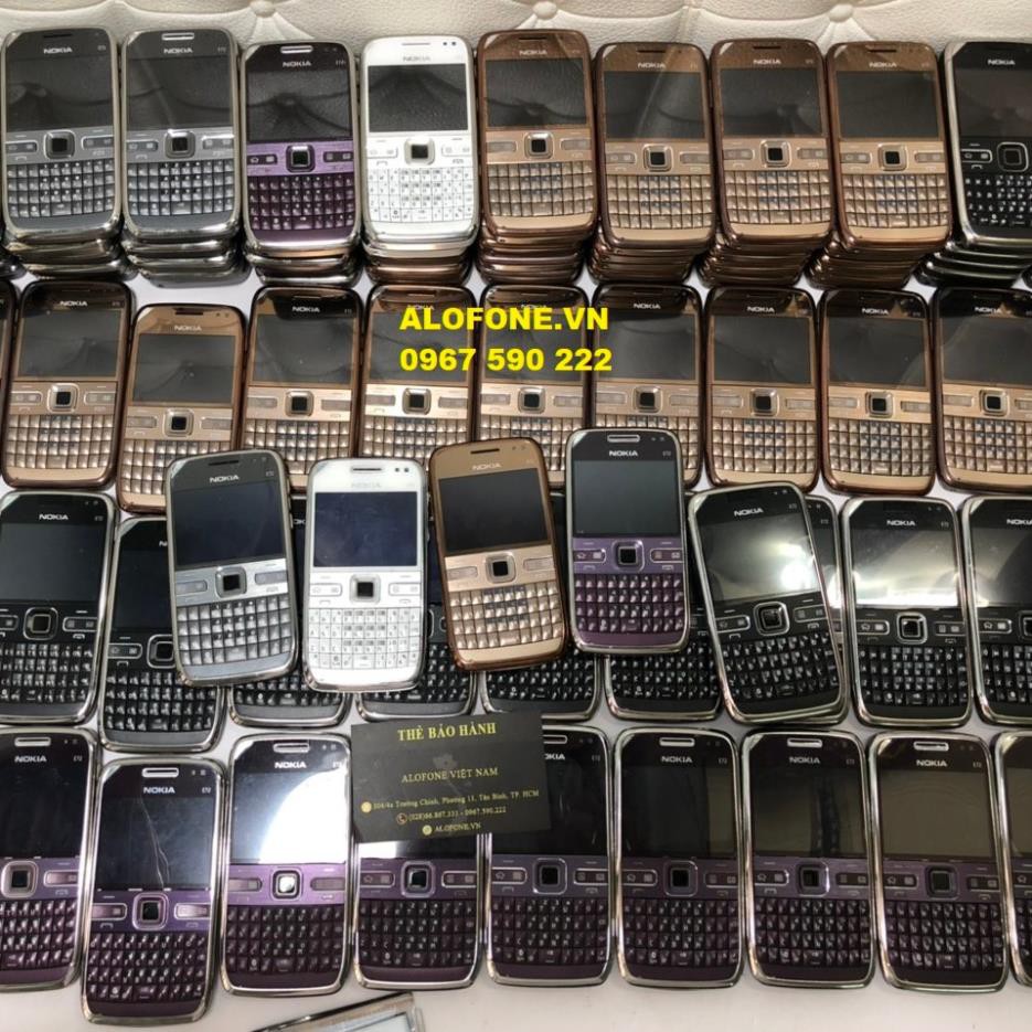 Điện Thoại Nokia E72 Wifi 3G Bảo Hành 12 Tháng Chơi Game online