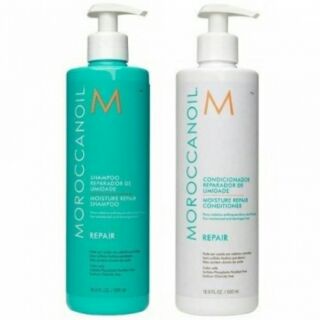 DẦU GỘI & DẦU XÃ PHỤC HỒI TÓC HƯ TỔN MOROCCANOIL MOISTURE REPAIR SHAMPOO 