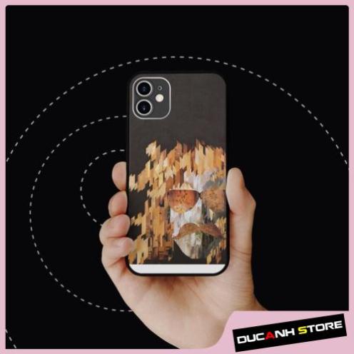 Ốp lưng iphone SAMSUNG hình a man with bear collage art pop art cho nữ  cho các dòng iPhone PAP20211110