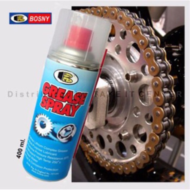 Sơn xịt mỡ bôi trơn bi, sên Grease Spray