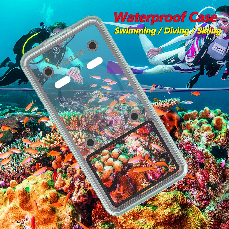Ốp Điện Thoại Armor Chống Thấm Nước IP68 Cho Samsung Galaxy S10 S9 S8 Plus A20 A30 A30S A50 A50S A70 A70S A20S A8 A9 Star