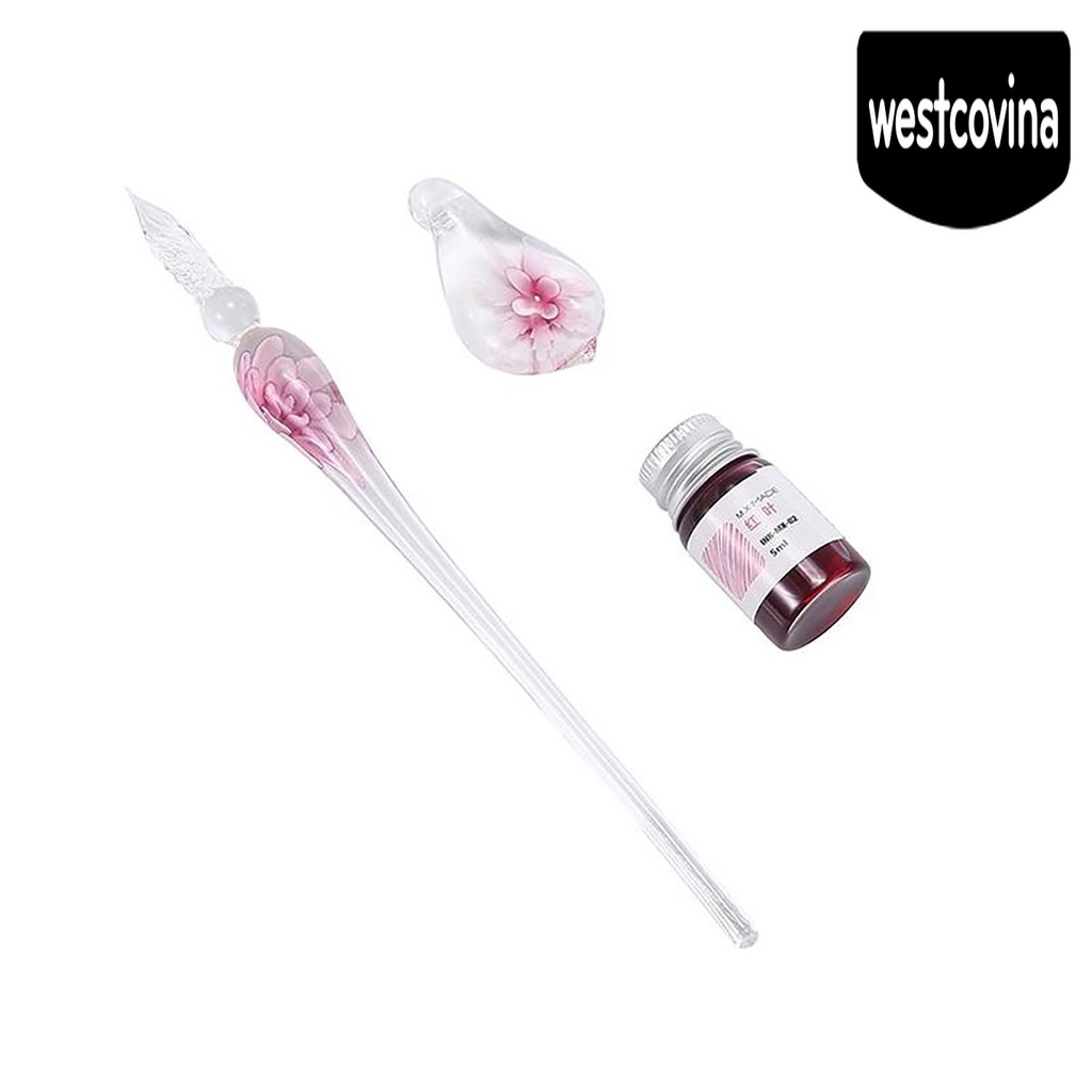 Phương Tây✎1 Bộ Bút Viết Vẽ Pha Lê Nhân Tạo Dùng Làm Quà Tặng Cho Học Sinh