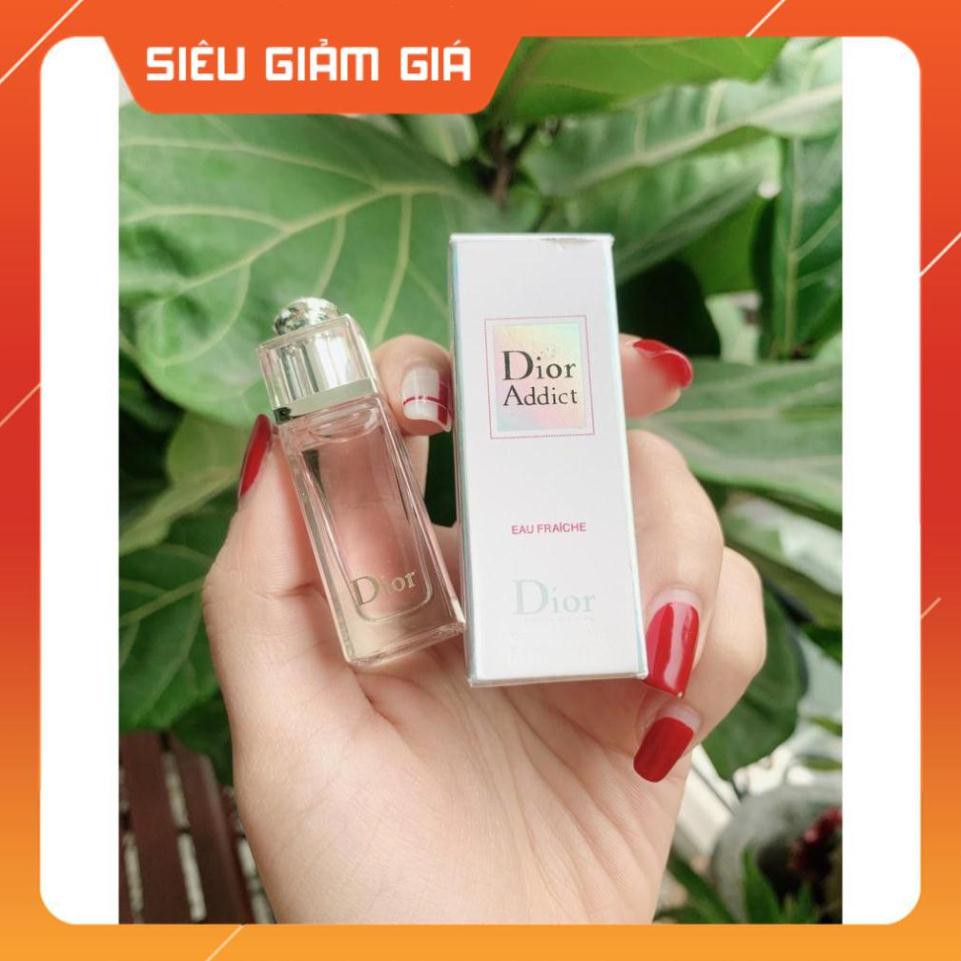 [New 2021] Nước hoa mini Dior Addict Eau Fraiche 5ml Full Seal ⚜️Hàng Authentic⚜️