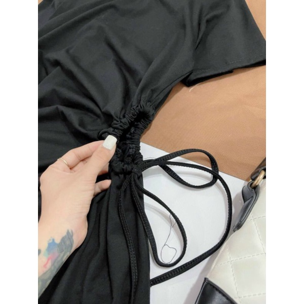 Đầm midi rút eo ( ảnh thật) | BigBuy360 - bigbuy360.vn