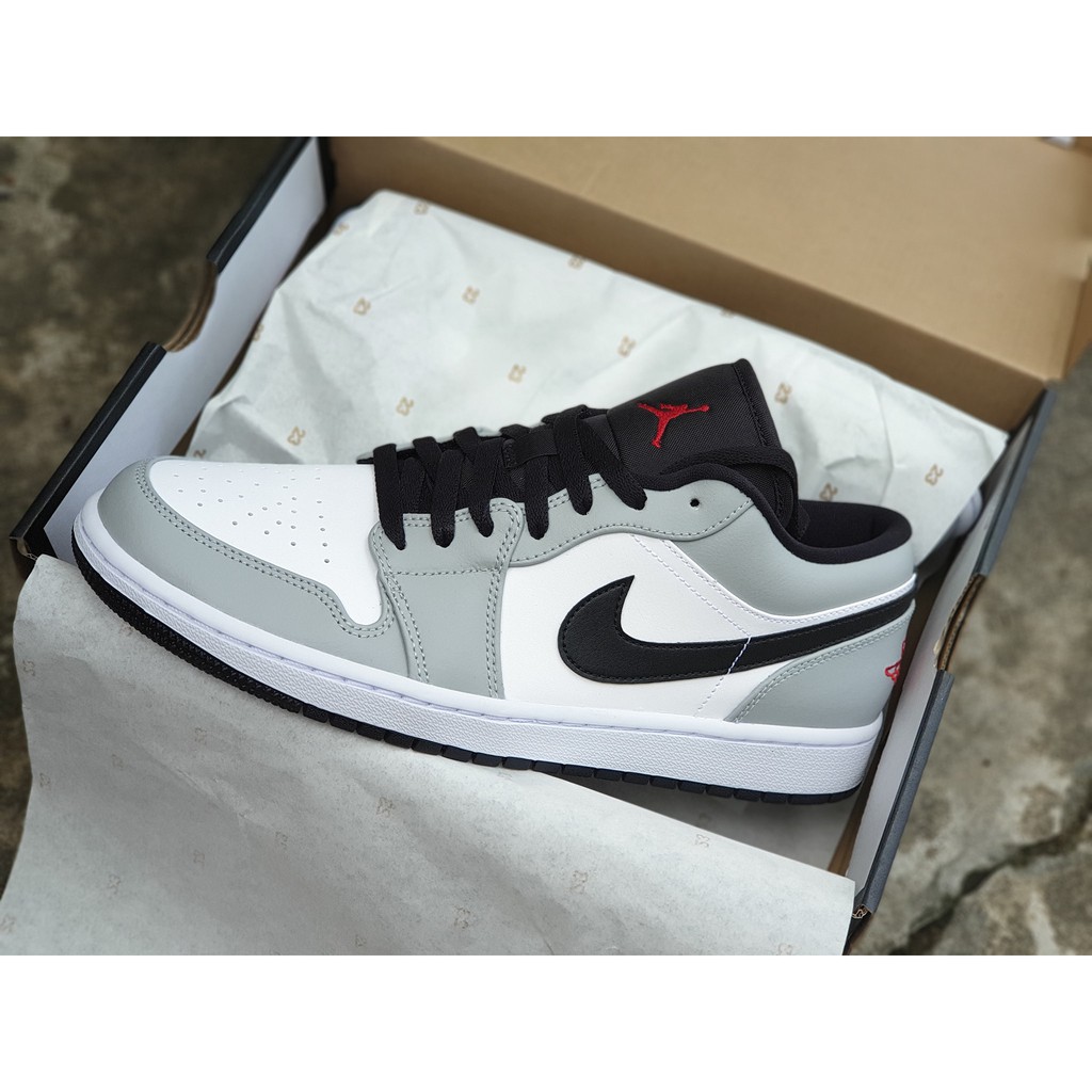 [HÀNG CHÍNH HÃNG] Giày Nike Air Jordan 1 Low Light Smoke Grey cho Nam