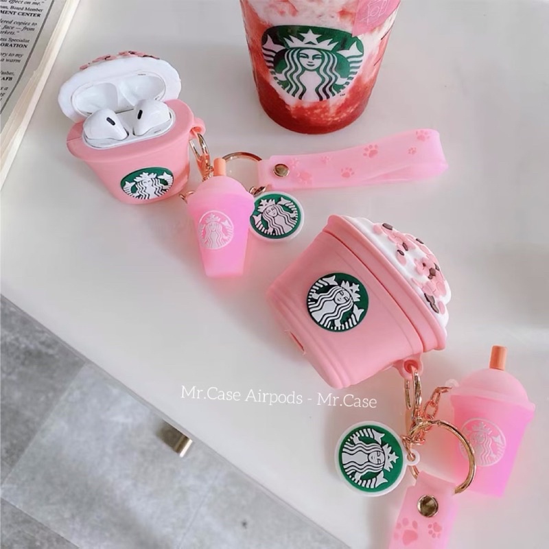 Case Airpods hình logo Starbucks độc đáo