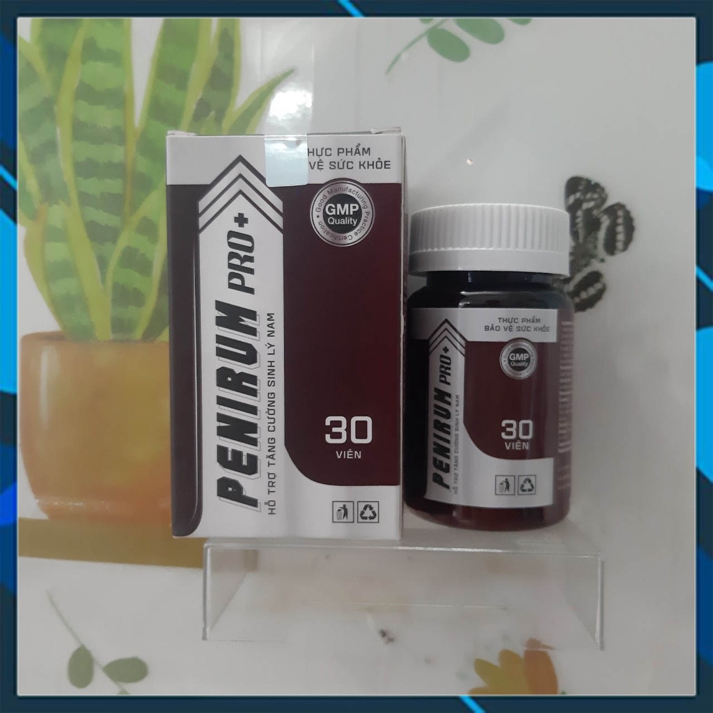 Viên Uống Sinh Lý Penirum Pro - Phục Hồi Sinh Lực Làm Chủ Thời Gian Phê Tột Đỉnh - Chính Hãng Hộp 30 Viên