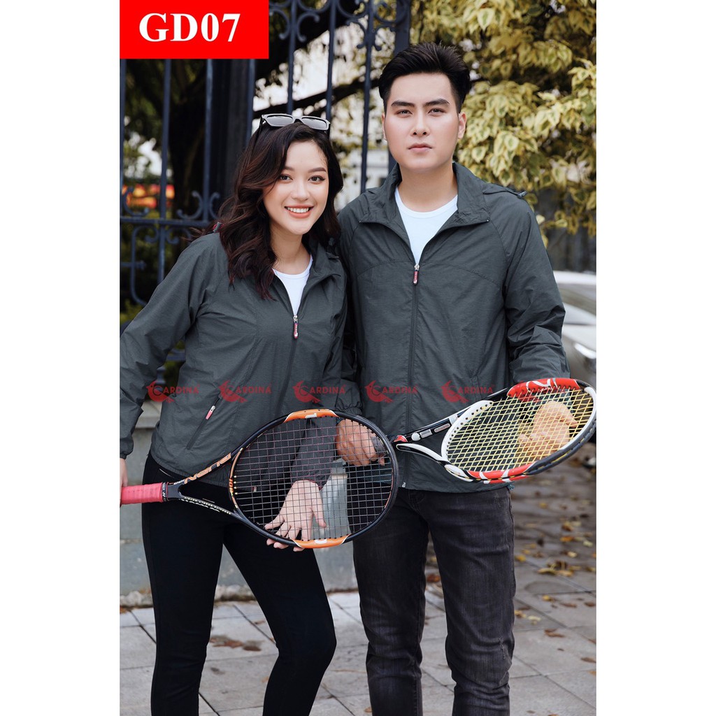 Áo gió đôi Nam Nữ Cardina THỜI TRANG CHÍNH HÃNG Nhật Bản, Cản gió, giữ ấm, Siêu phẩm cao cấp chống thấm nước