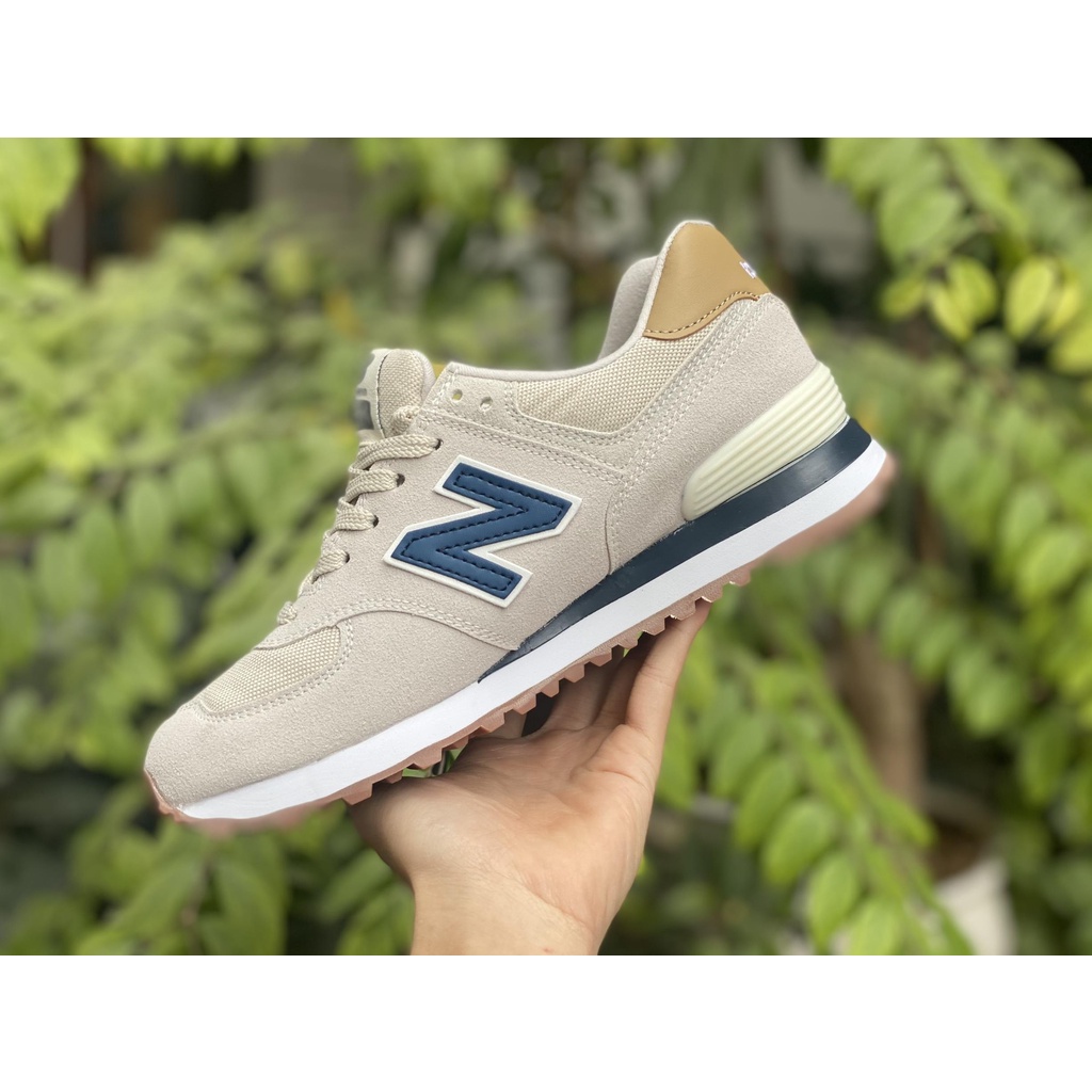 Giày NB 574 Classic Grey Blue- Xanh than Bản Cao cấp | BigBuy360 - bigbuy360.vn