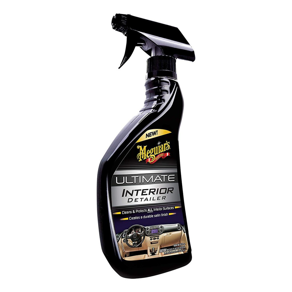 Meguiar's Dung dịch bảo dưỡng nội thất xe hơi dòng cao cấp Ultimate - Interior Detailer, G16216, 473ML