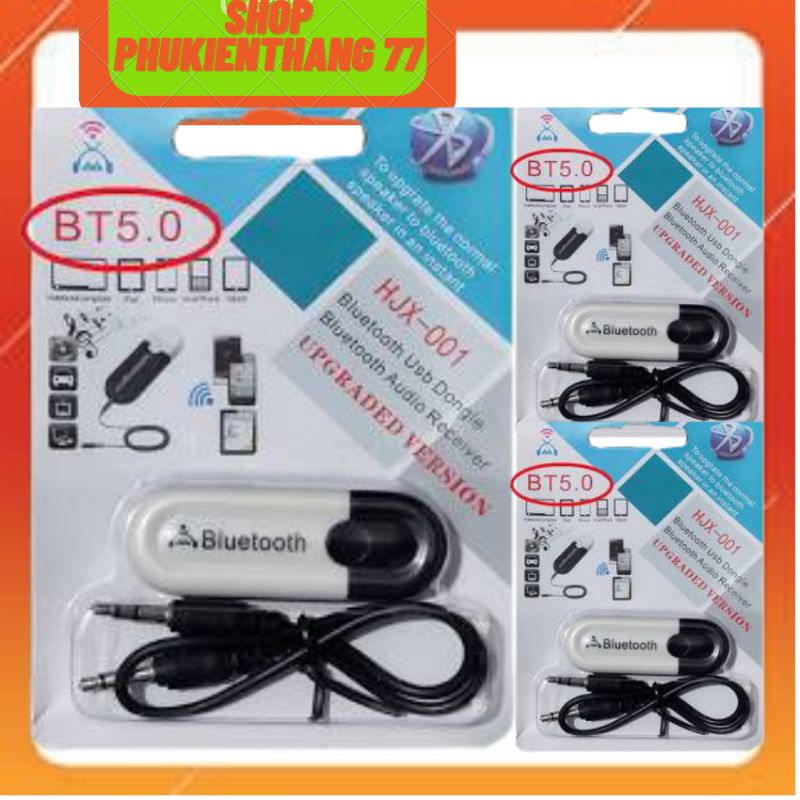 Usb Bluetooth Dongle 5.0 HJX -001 đúng chuẩn loại một kết nối siêu nhanh siêu xa