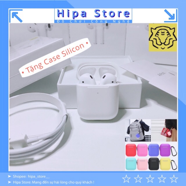 [ Chip Louda 1536s Hồng Ngoại ] Tai Nghe Airpods 2 Bản Mới Hoàn Thiện Tuyệt Đối