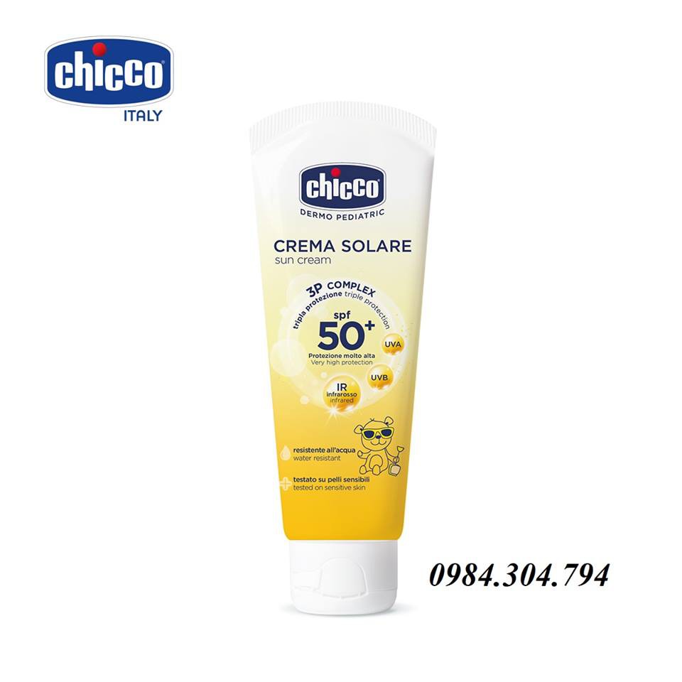 Kem chống nắng 3 tác động SPF 50+ Chicco