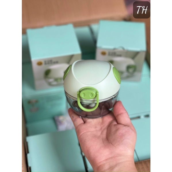 Máy xay tỏi ớt, xay đồ ăn dặm hình con heo cầm tay mini