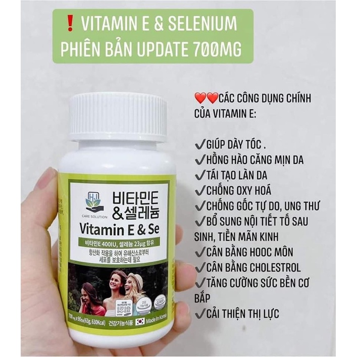 Vitamin E & Selenium 700mg