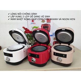 NỒI CƠM ĐIỆN 1,8L  OMISUN - SUN 3. ROLE THẾ HỆ MỚI, LÒNG NỒI CHỐNG DÍNH, TAY XÁCH SANG TRỌNG