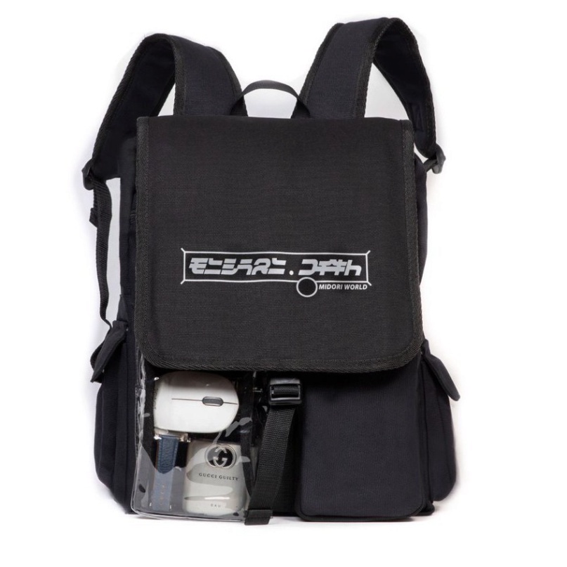 Balo tới trường giới tính đựng laptop trang điểm unisex chống thấm season 3 phong thái Japan Local Brand Mi Midor
