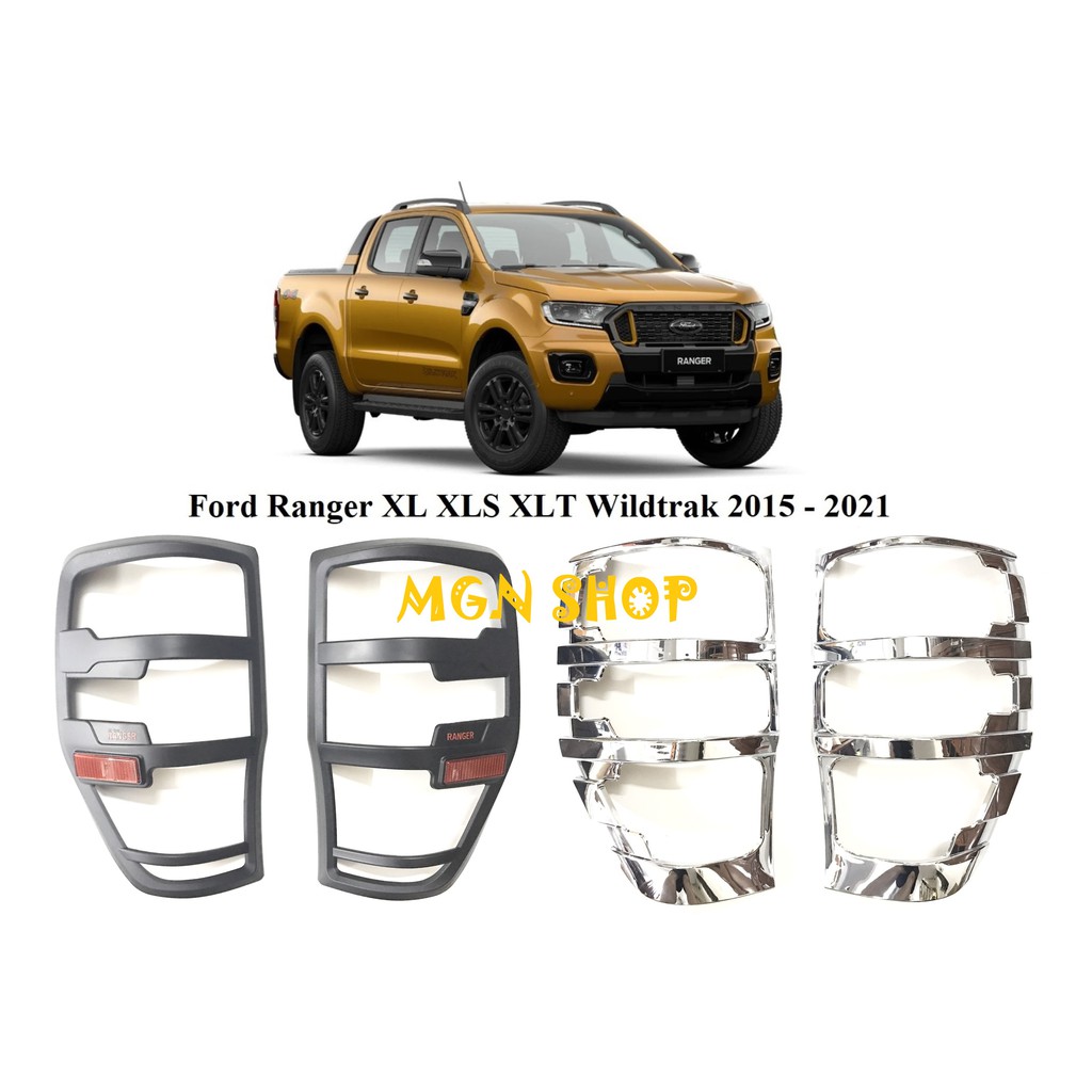 Ốp [Ford Ranger 2015 - 2021] [full bộ] [màu đen / màu bạc] | BigBuy360 - bigbuy360.vn