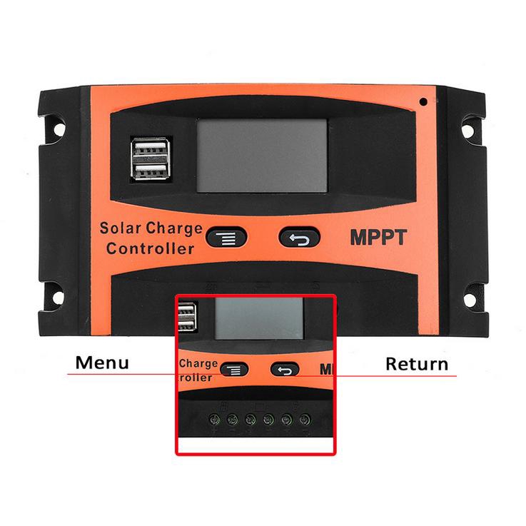 Bộ điều khiển năng lượng mặt trời 60A MPPT JNJ BỘ ĐIỀU KHIỂN NĂNG LƯỢNG MẶT TRỜI MPPT TỰ