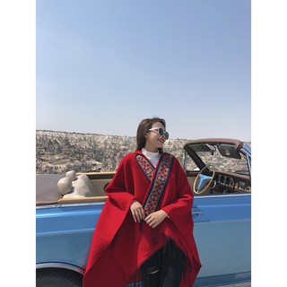 (Sẵn) ÁO BOHO BOHEMIAN CHOÀNG CHẤT DẠ