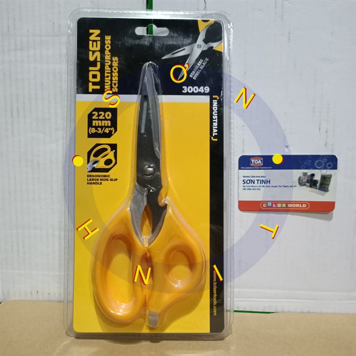 Kéo đa năng 220mm Tolsen 30049 - hàng chính hãng, sẵn có