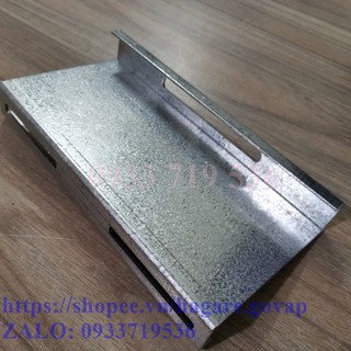 Pát Z 20x10 mạ kẽm  áp mái tôn cho tấm pin- Z200mm-SLTPZ200