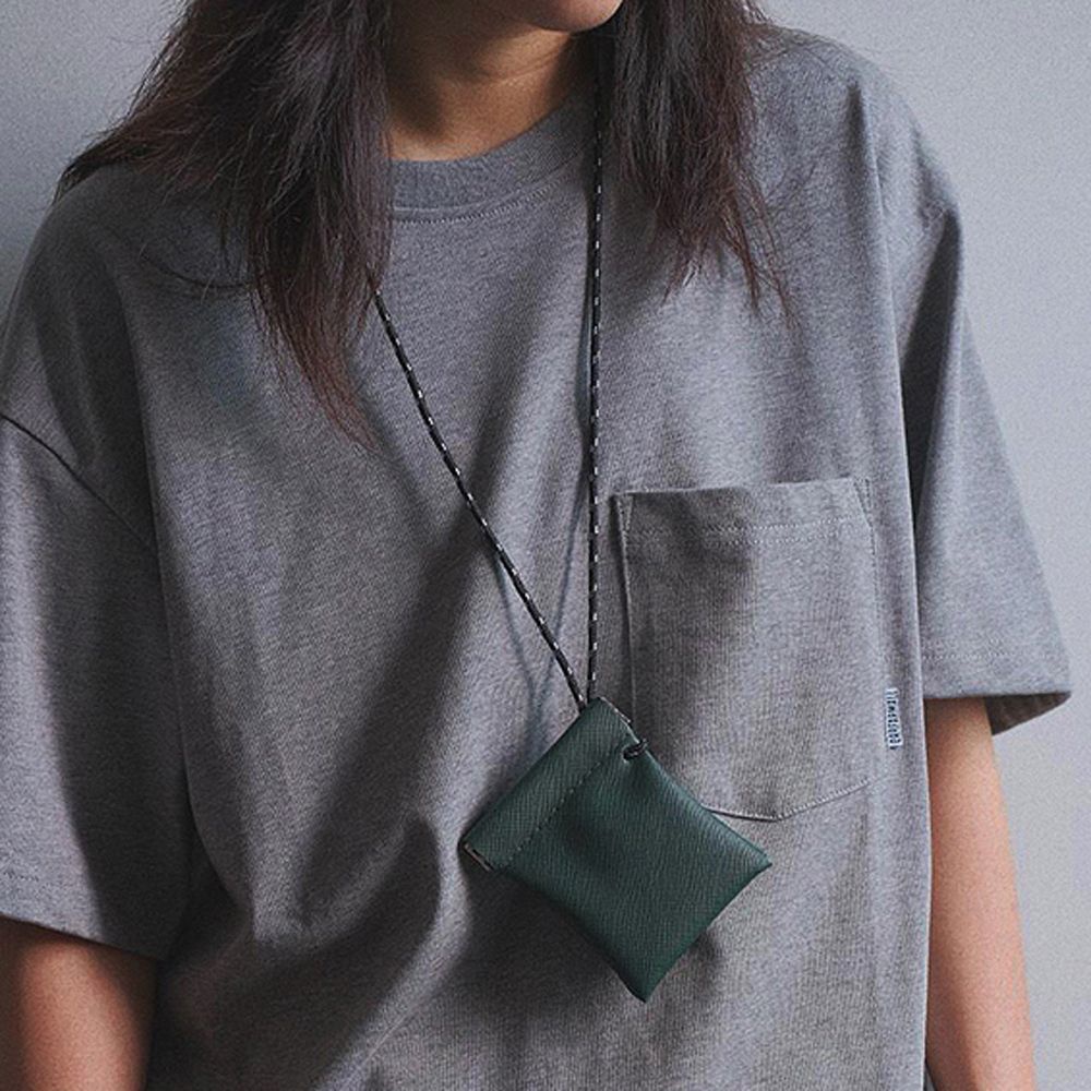 Túi Đựng Tai Nghe / Thẻ / Tiền Xu Mini Bằng Da Pu Nhỏ Gọn Tiện Dụng Cho Nam Và Nữ