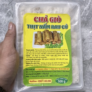 Chả giò rế thịt-rau-nấm 500g