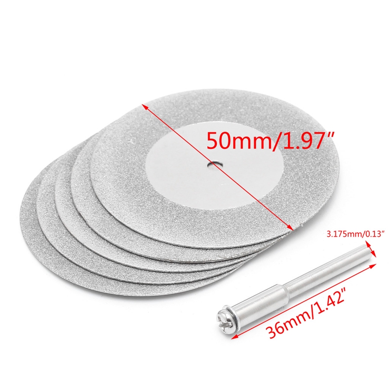 Set 5 lưỡi cắt dạng đĩa 50mm chuyên dụng chất lượng cao