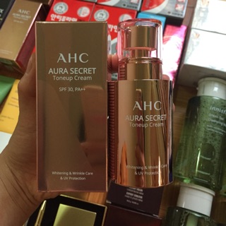 Kem Dưỡng Trắng Da AHC Aura Secret Tone Up Cream