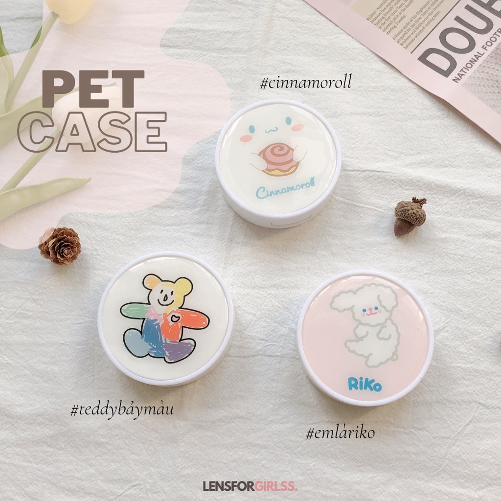 Hộp đựng kính áp tròng PET CASE