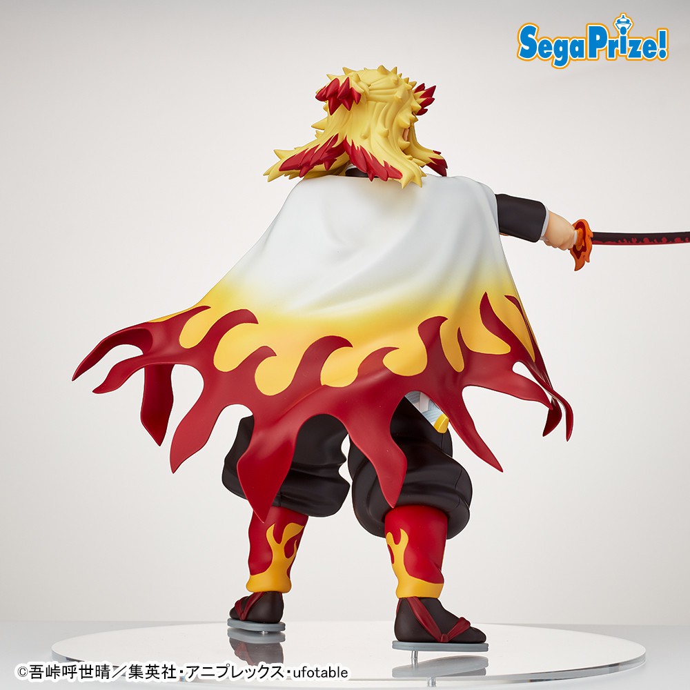 Mô Hình Figure Chính Hãng Anime Thanh Gươm Diệt Quỷ, Kimetsu no Yaiba - Rengoku Kyoujurou - SPM Figure, SEGA, chính hãng