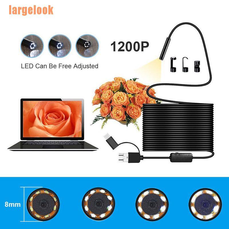 Camera Usb Loại C 3 Trong 1 5.5 / 7 / 8mm HD IP68 Chất Lượng Cao