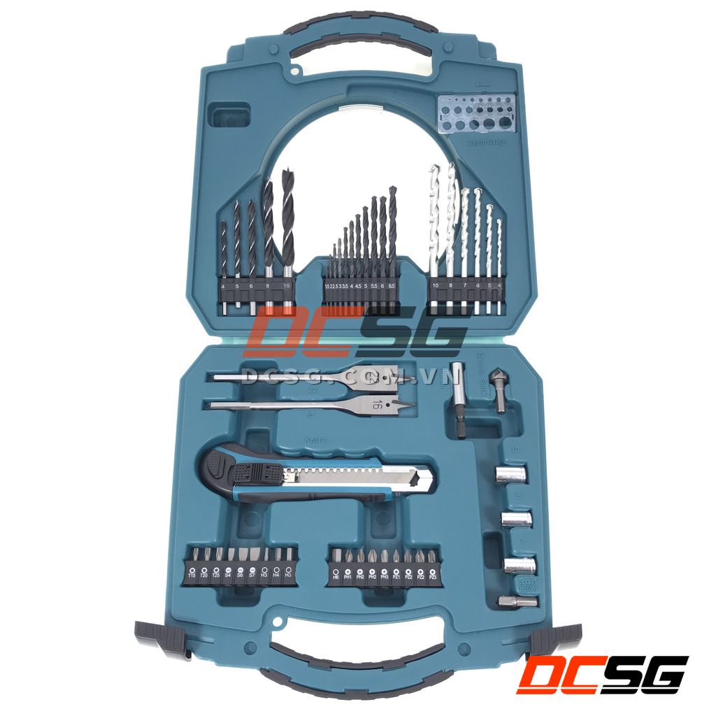 Bộ mũi khoan và vít tổng hợp 50 chi tiết Makita D-53687 | DCSG