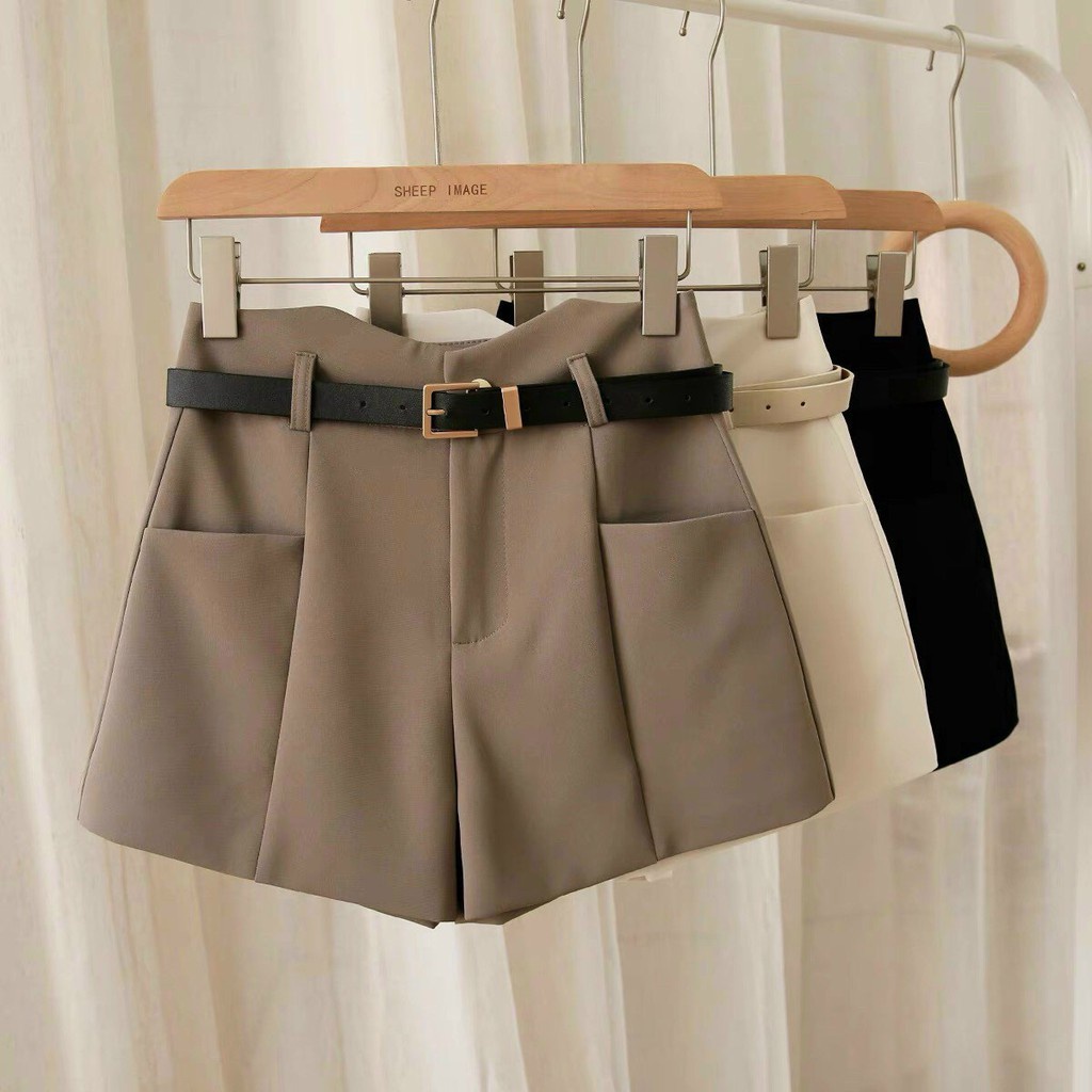 QUẦN SHORT CẠP V TÚI VUÔNG THỜI TRANG