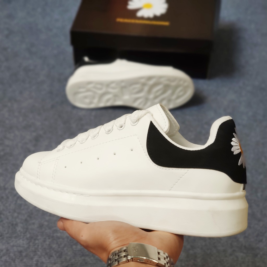 (Full BILL - FULL BOX) Giày nữ nam thể thao trắng MC ĐẸP SIÊU CẤP đế độn 4cm, size 36 đến 43