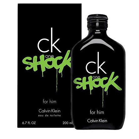 [Chính hãng] Nước hoa Calvin Klein CK ONE SHOCK NAM EDT 200ml - FULL SEAL