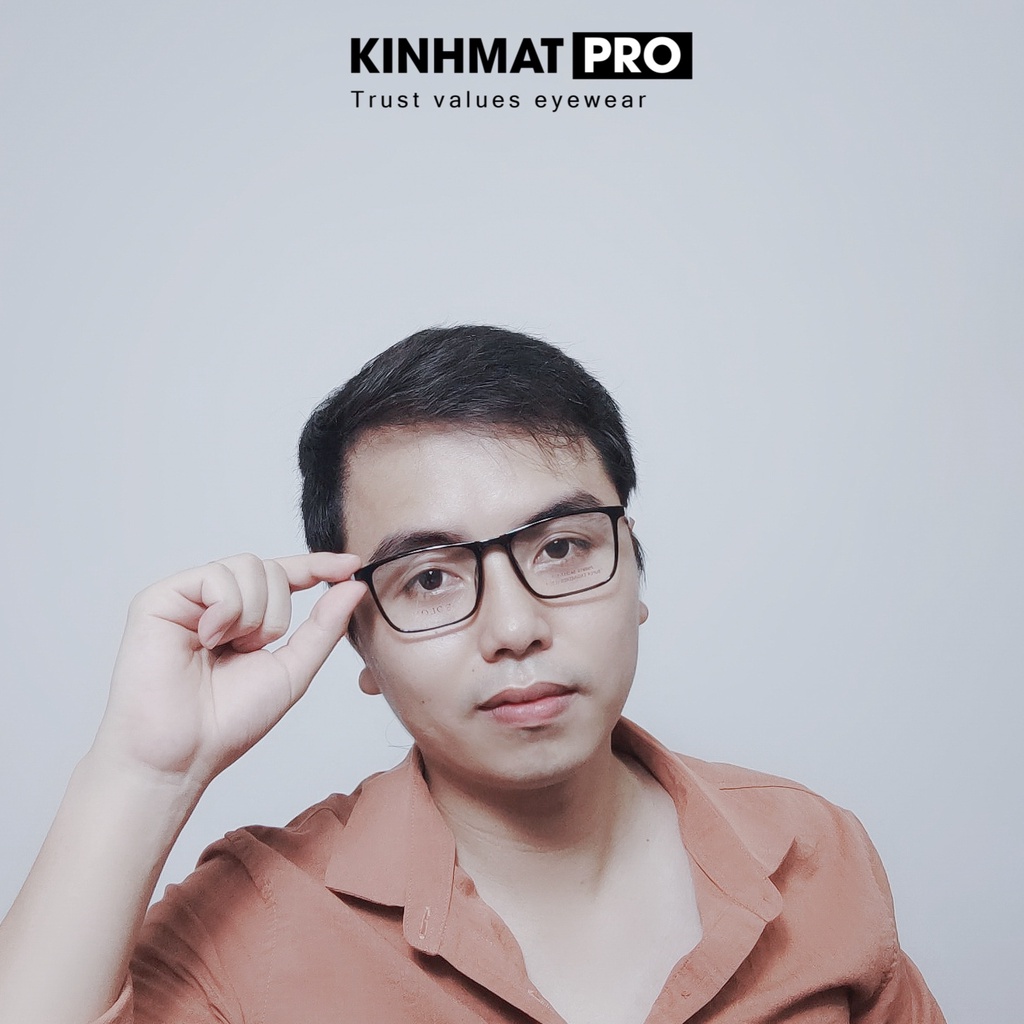 Gọng kính cận nam nữ gọng kính nhựa ultem dẻo Bolon P98915 Kính mắt Pro