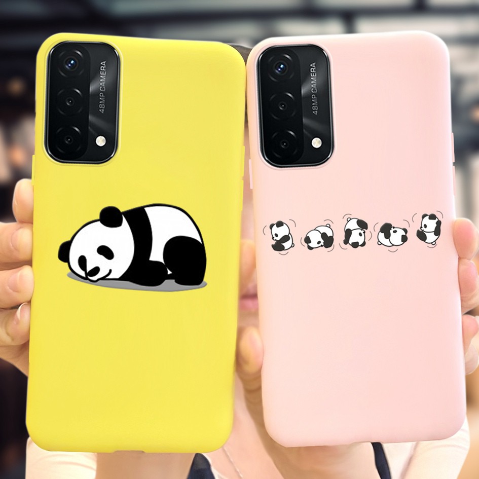 Ốp Điện Thoại Dẻo Họa Tiết Hoạt Hình Khủng Long Đáng Yêu Cho Oppo A74 4g 5g 2021 Opp