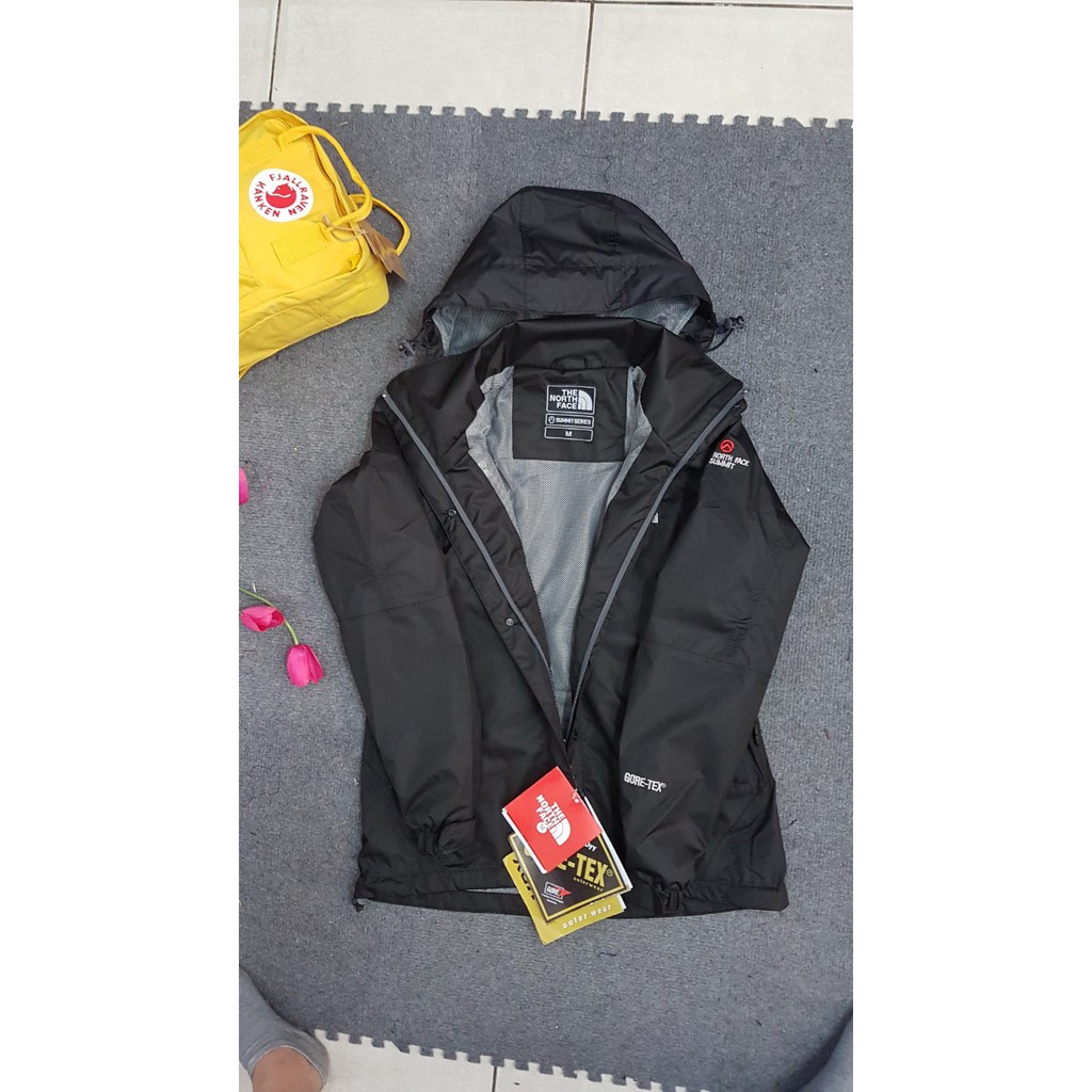 Áo gió 2 lớp TNF chống nước màu đen