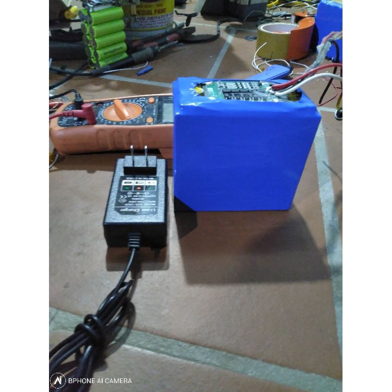 khối pin 12V 24A kèm sạc hàng loại A