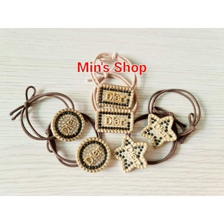 Cột tóc Hàn Quốc màu nâu trà sữa