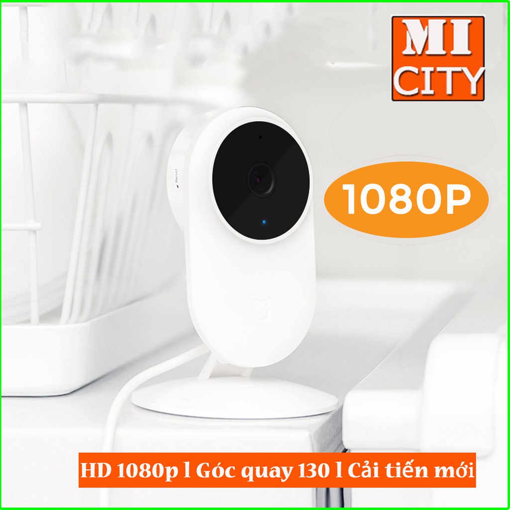 Camera giám sát IP Xiaomi Mijia độ phân giải 1080p góc nhìn 130 độ v2018