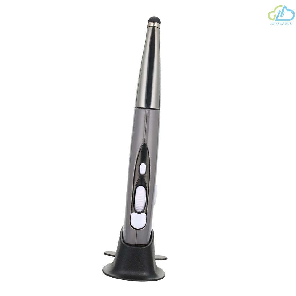 Chuột Cảm Ứng Không Dây Audv 2.4G Điều Chỉnh 3 Mức Độ 800/1200/1600CPI Cho PC