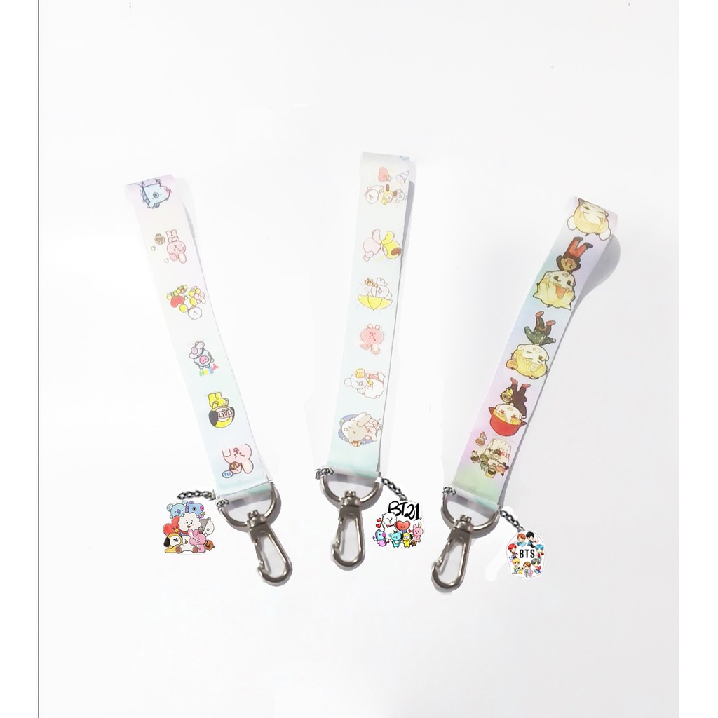 Móc khoá army bangtan kpop nametag MKSI2 dây strap cute móc khoá dễ thương