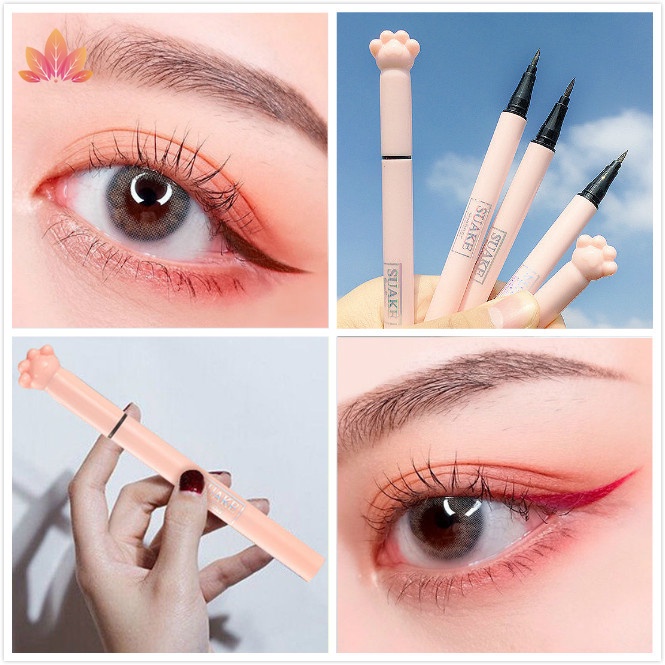 Bút kẻ mắt dạng lỏng SUAKE màu đen chống nước không nhòe lâu trôi JP5